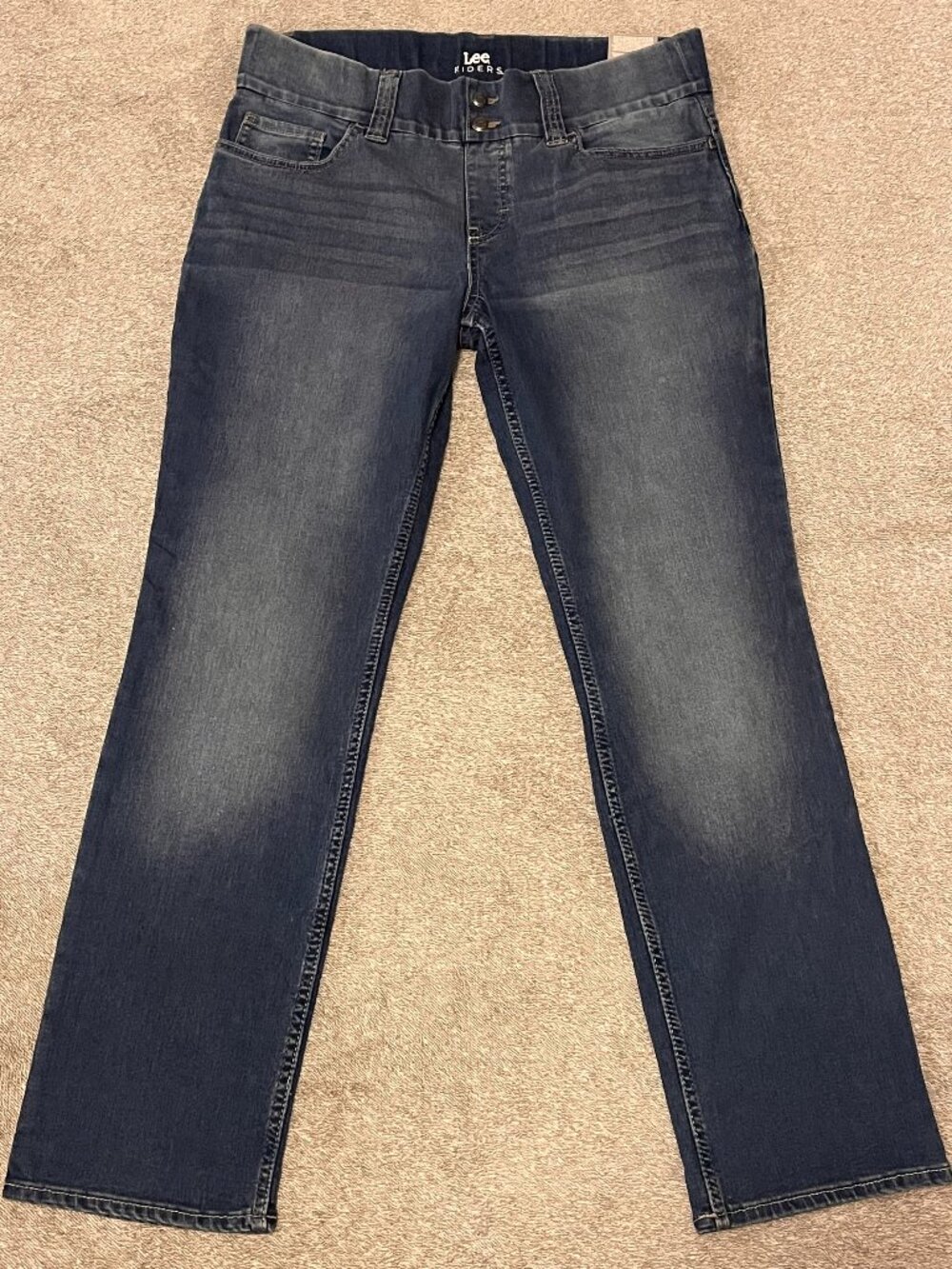 New Lee Riders (Pull On) Indigo Jeans 12M